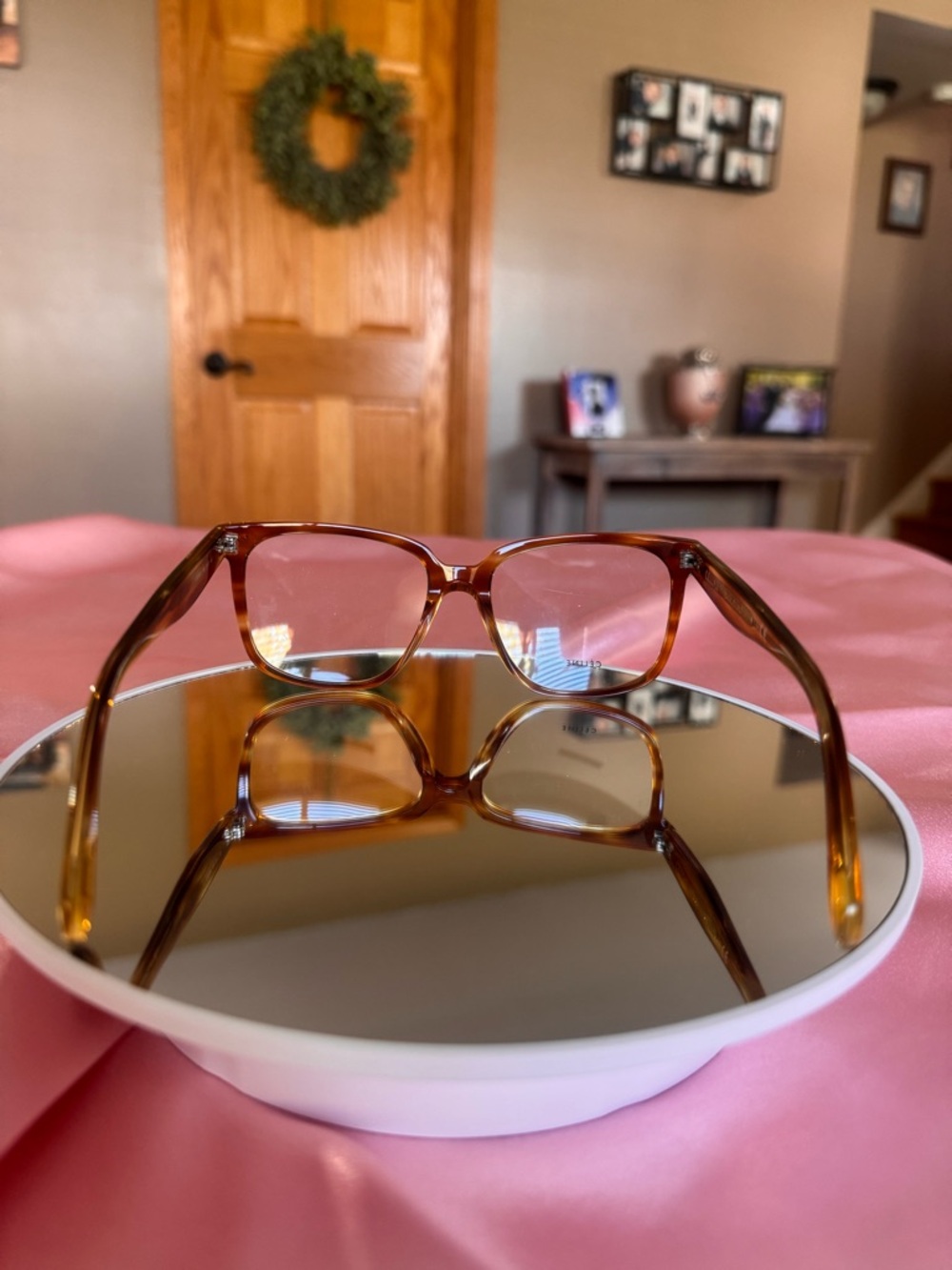 BRAND new - RX Frames Celine Honey Tortoiseshell Cat-Eye Glasses - Picture 4 of 7
